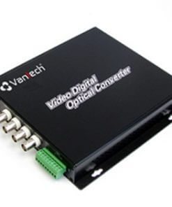 Bộ chuyển cáp quang VANTECH VTF-04 - Bộ chuyển cáp quang,  Video quang điện cho camera
