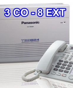 Tổng đài điện thoại Panasonic KX-TES824-3-8 - Panasonic KX-TES824-3-8