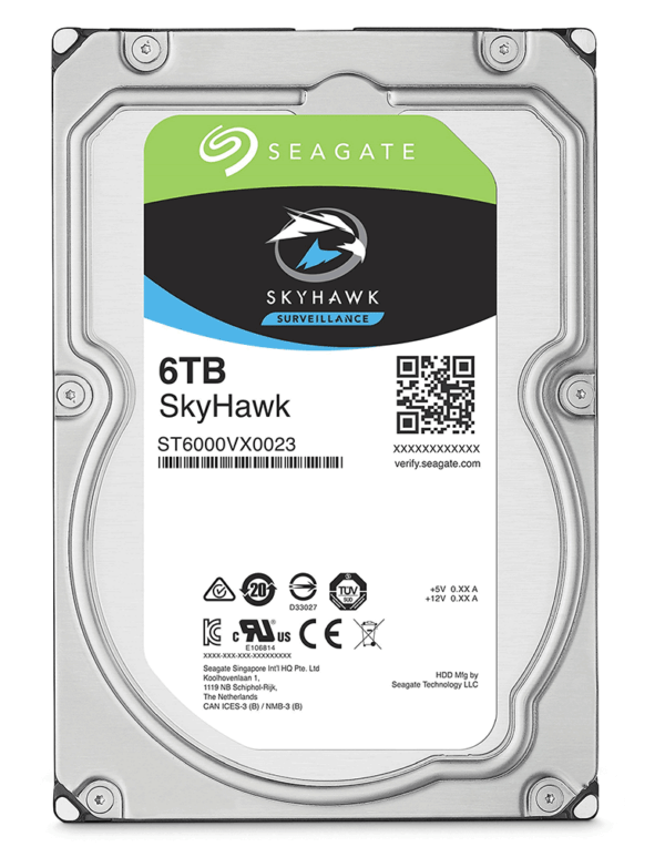 Ổ cứng HDD Seagate 6TB Skyhawk Sata