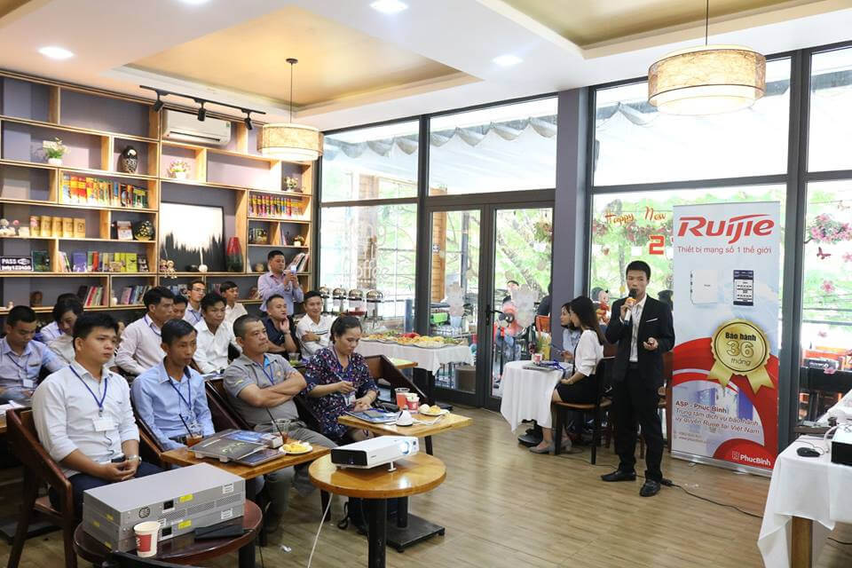 Workshop "Chia sẻ công nghệ Camera Huviron và thiết bị mạng Ruijie tại Huế"