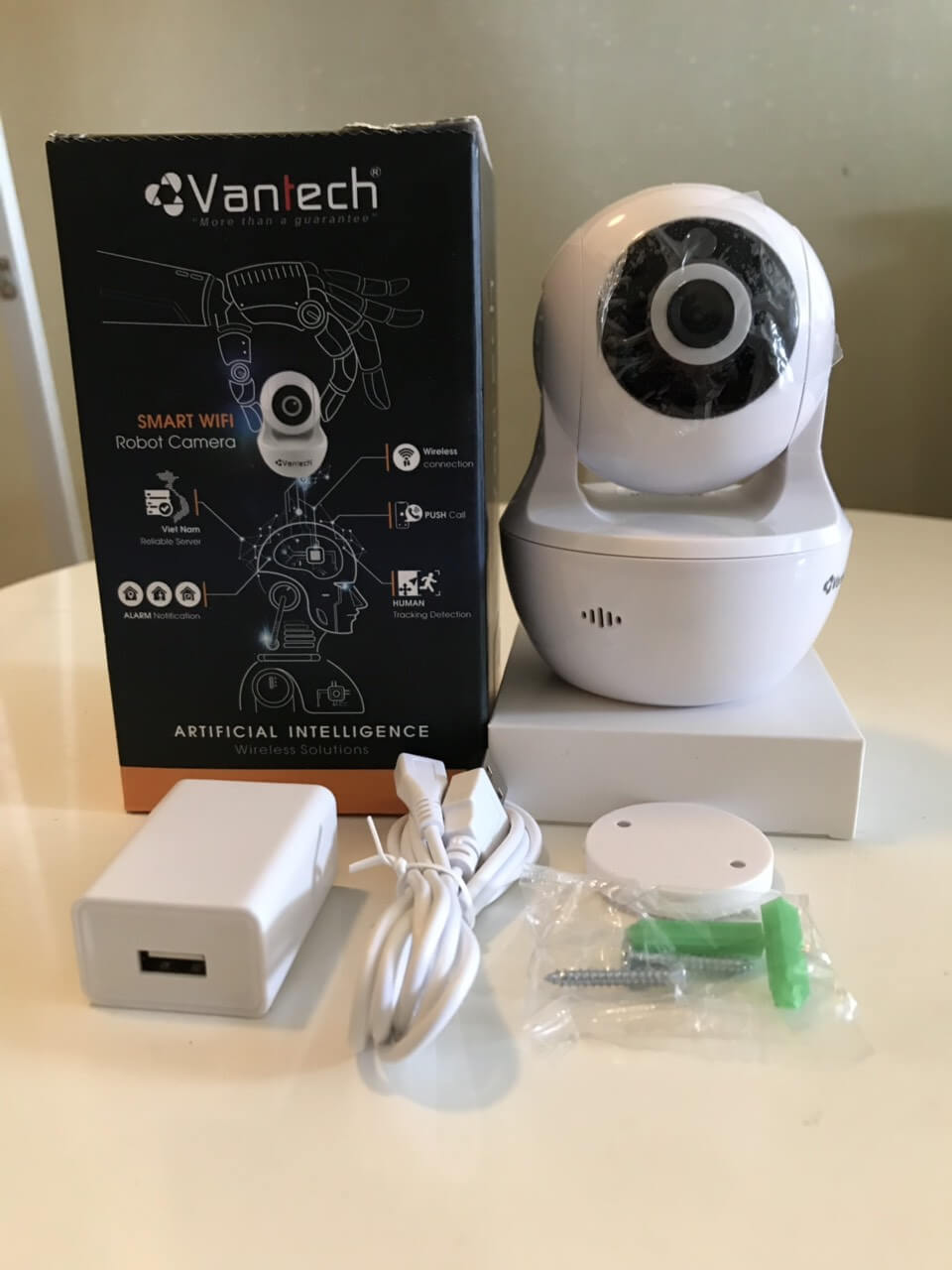 Hướng dẫn cài đặt camera wifi Vantech AI-V2020