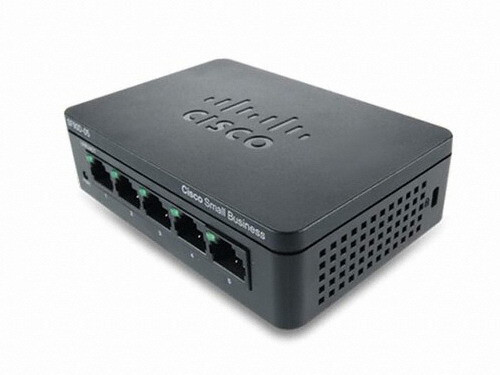 Switch Cisco SF90D-05 5-Port 10/100 Mbps