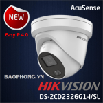 Camera IP Hikvision AcuSense DS-2CD2326G1-I/SL (Đèn + còi báo động)
