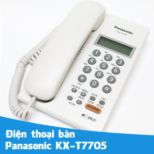 Dien Thoai Ban Panasonic Kx T7705