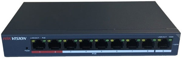 Switch PoE 8 cổng 100M Hikvision DS-3E0109P-E/M
