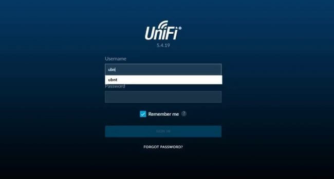 Username Va Password Mac Dinh Cua Unifi