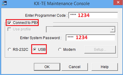 Cách kết nối Tổng đài với PC và cài đặt phần mềm cho KX-TES824