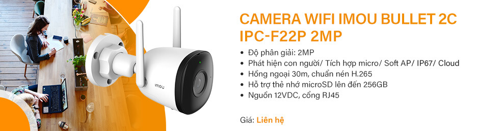 Camera IP WIFI không dây IPC-F22P-IMOU