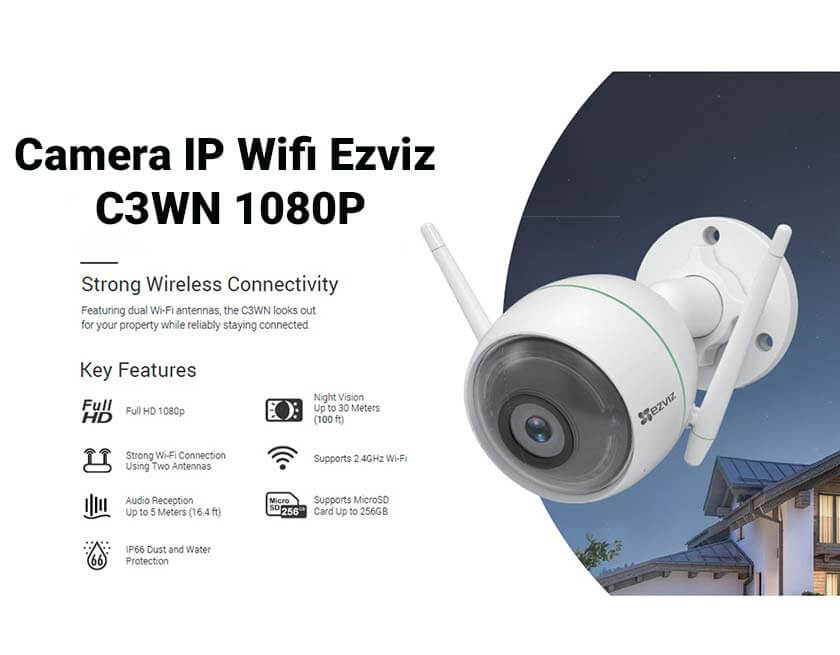 Camera IP Wifi Ezviz C3WN 1080P