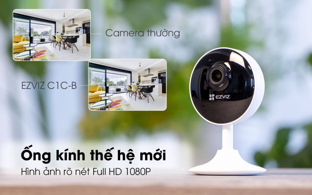 Camera Ezviz C1C-B 2MP Full HD góc rộng 108°