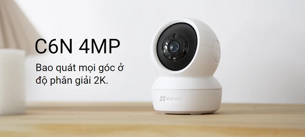 Camera Wifi 360 độ thông minh EZVIZ C6N 4MP 2k