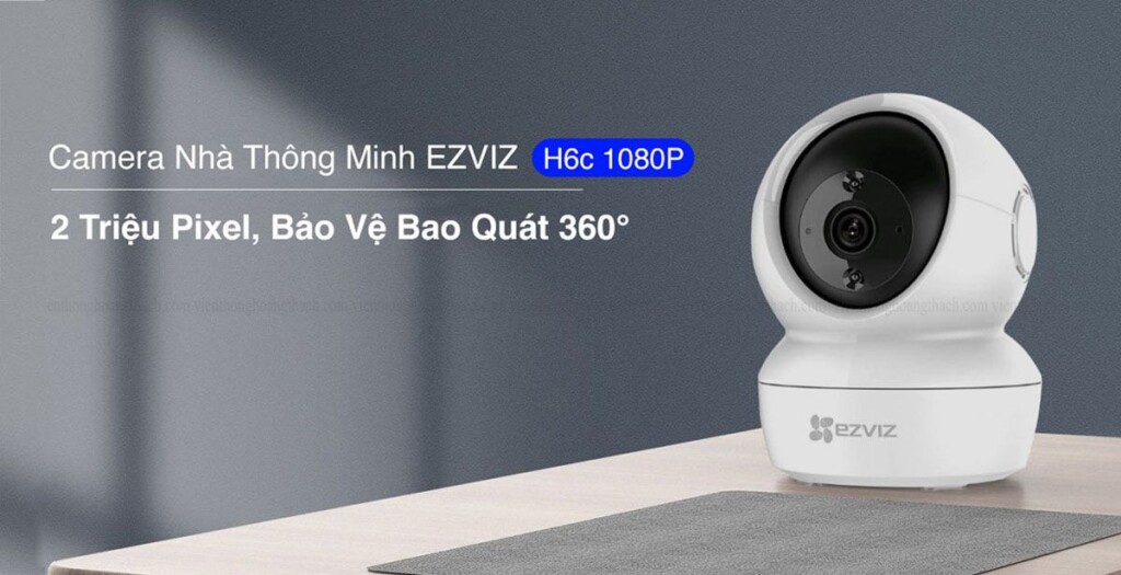 Camera wifi EZVIZ H6c 2MP Xoay 360
