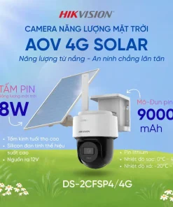Camera Solar 4G Hikvision DS-2CFSP4/4G